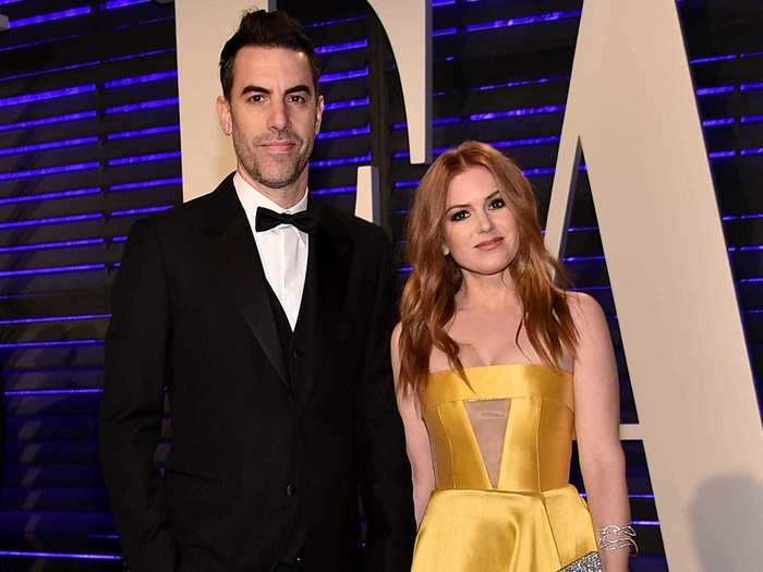 Sacha Baron Cohen and Isla Fisher: 18 years