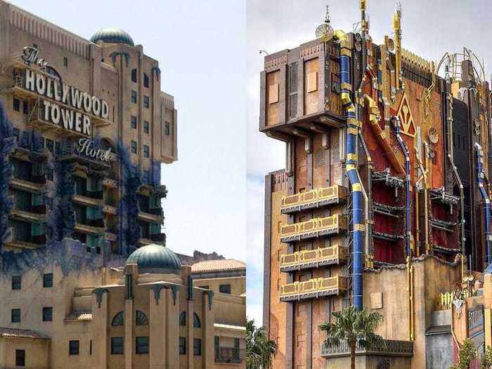 Tower of Terror at Disney California Adventure is now home to the Guardians of the Galaxy.