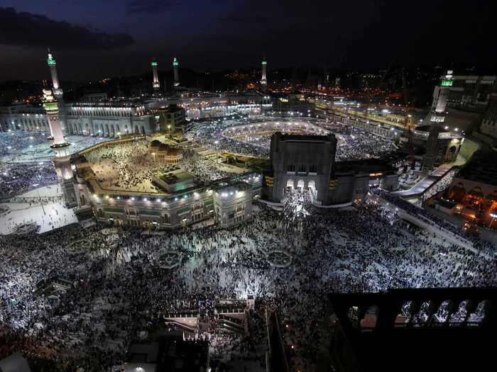 About 2.5 million Muslims made the trip in 2019. The pilgrimage is a significant source of income for the Saudi Arabian government.