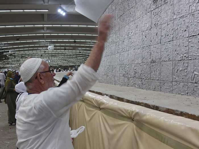 Part of the pilgrimage involves visitors collecting pebbles that they throw from a bridge to symbolically fight back against evil. This year, the tiny rocks will come packaged and sanitized ahead of time.