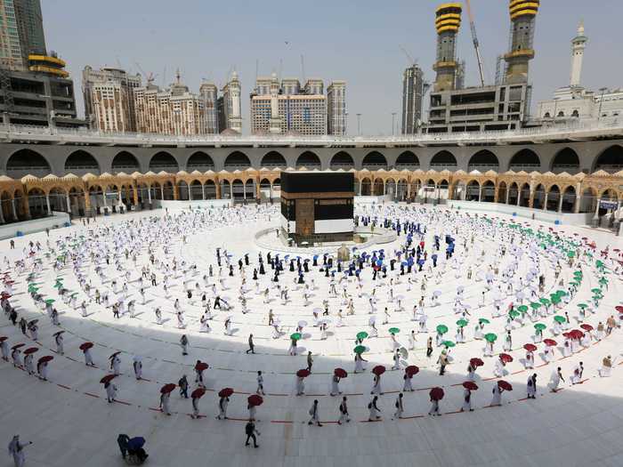 This year, with the coronavirus pandemic continuing to rage across the globe, the Hajj looks very different. It started on July 28 and will run to the end of the week.