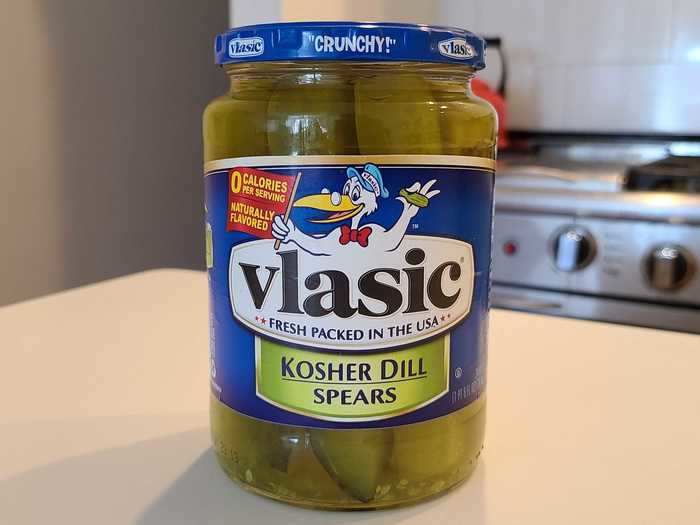 Kosher dill spears are pretty much the quintessential pickle