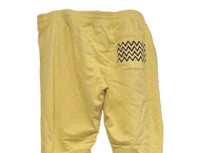 And if you have a passion for yellow sweatpants...