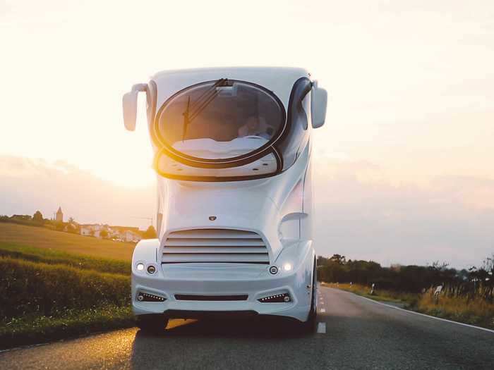 The future of RVs could look something like the Marchi Mobile eleMMent Palazzo Superior.