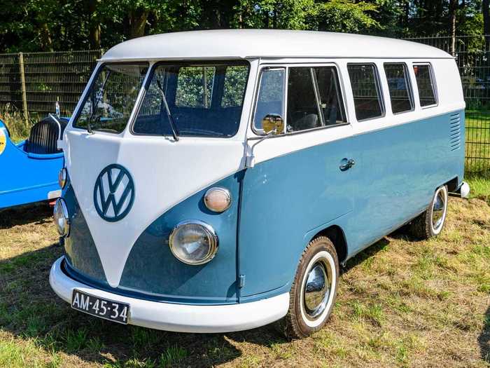 1960s and 1970s: Volkswagen Westfalia Camper, or VW Bus, is one of the most recognizable vintage RVs.