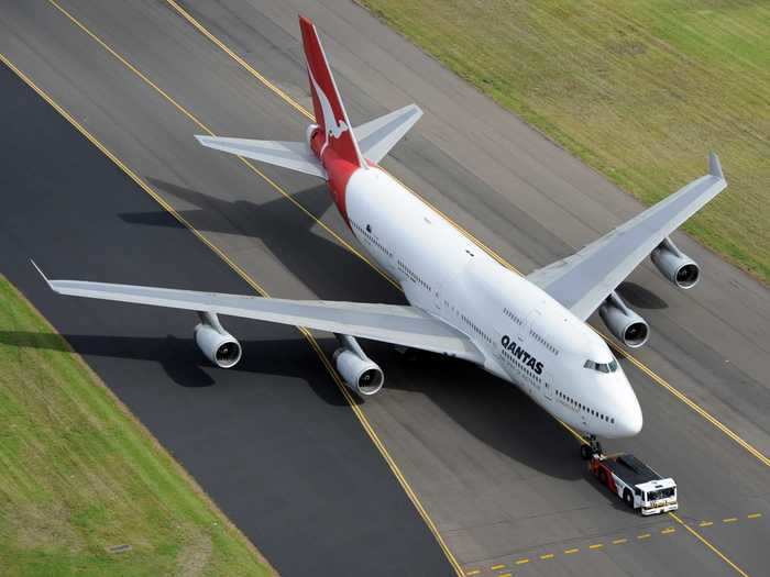 Qantas...