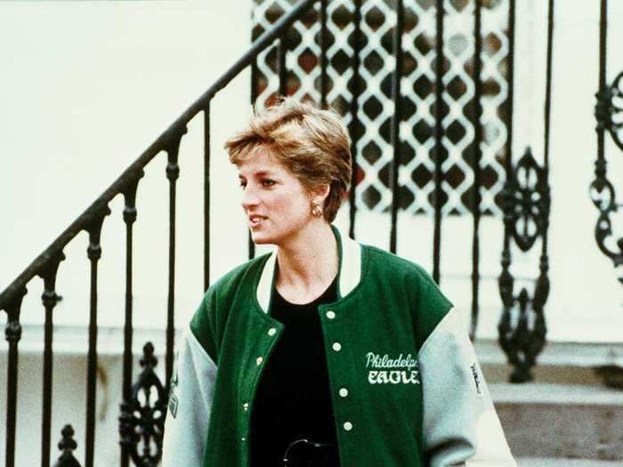 The princess nailed the casual "1990s mom" look on several occasions.
