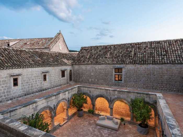 The Thyssen-Bornemisza family owns the complex and recently completed a 20-year restoration of the 15th-century buildings.