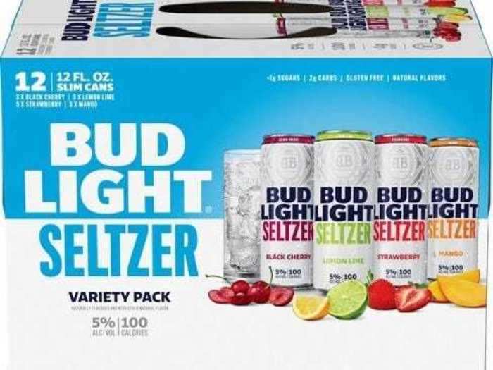 Bud Light is known for its beer, but its spiked seltzers come in four flavors.