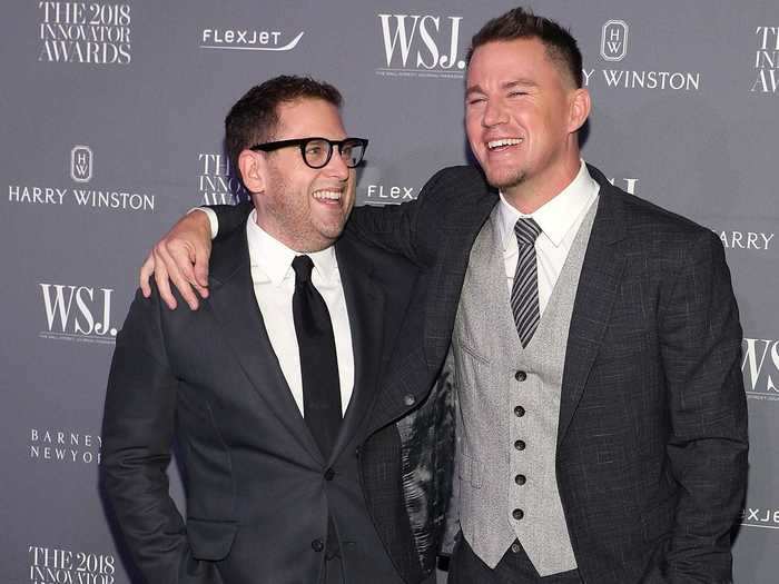 Channing Tatum and Jonah Hill made five movies together in five years.