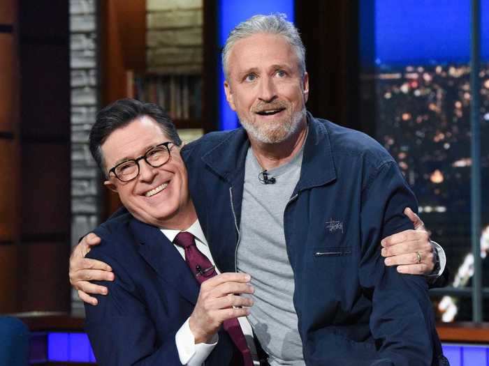 Stephen Colbert and Jon Stewart have compared themselves to Frodo and Sam from "Lord of the Rings."