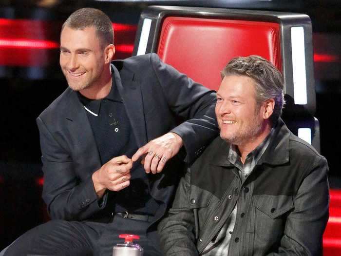 Blake Shelton and Adam Levine