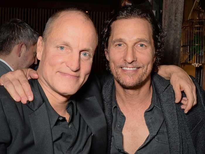 Matthew McConaughey and Woody Harrelson have been friends for decades.