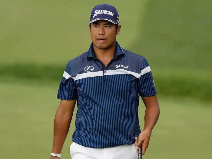 Hideki Matsuyama now.