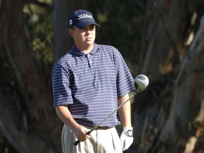 Jason Dufner in 2004 (age 26).