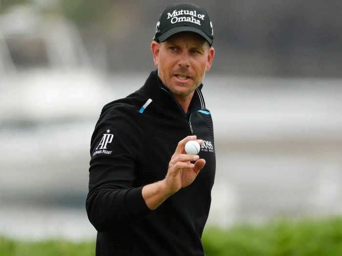 Henrik Stenson now.