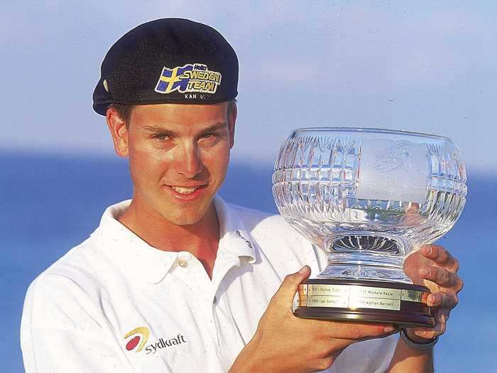 Henrik Stenson in 2000 (age 24).