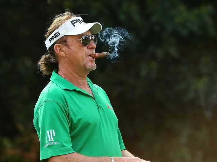 Miguel Angel Jimenez now.