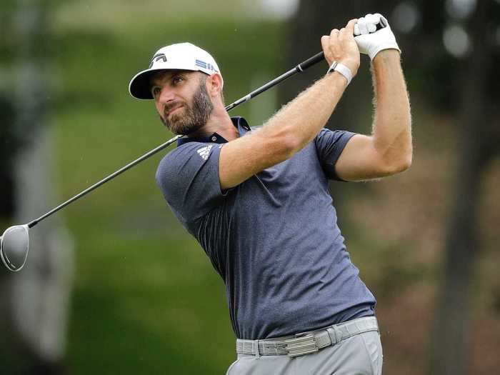 Dustin Johnson now.