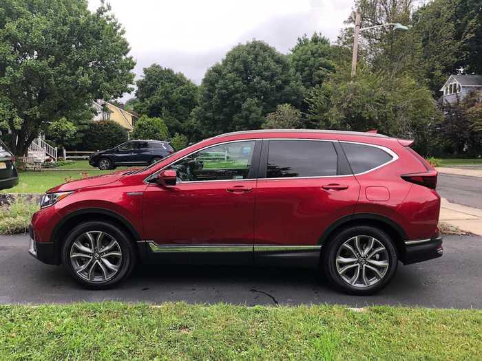 Yes, indeed, it looks much nicer than my RAV4! And not just because of the smashing red paint job and all-new styling — and thanks to being washed!