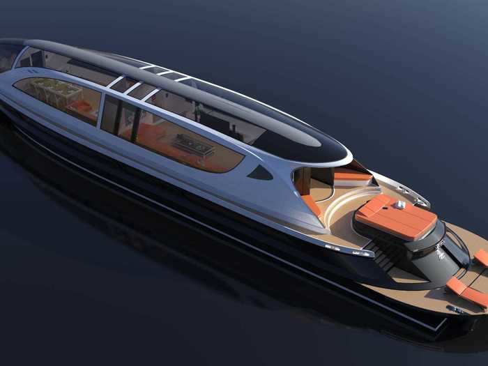 That would make it the fastest 130-foot yacht in existence, Lazzarini says.