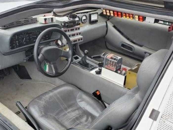 ... tons of interior switches and dials ...