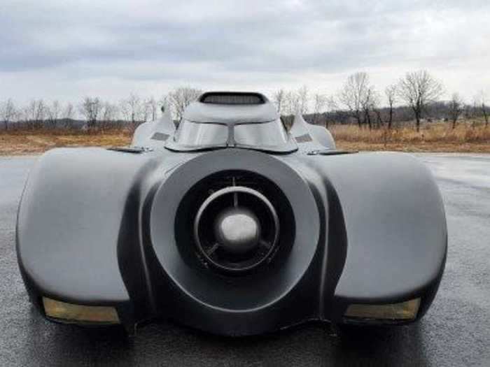 One of the cars up for sale is a replica of the Batmobile from the 1989 "Batman" movie.