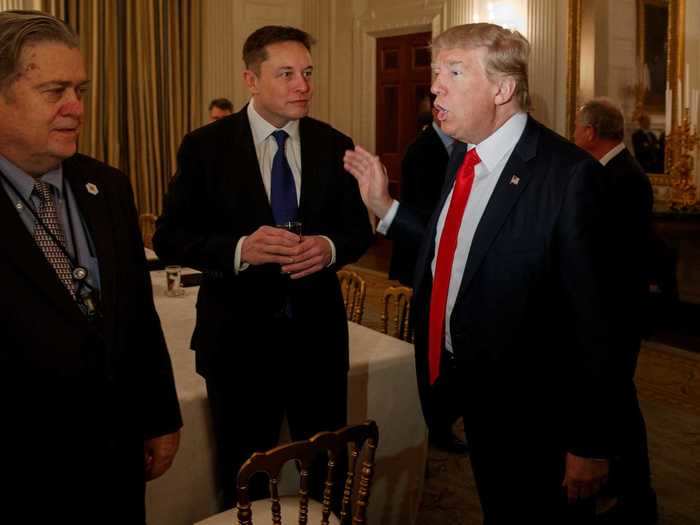 Musk also moved quickly when Donald Trump was elected president in 2016. The CEO wanted to press the carbon-tax case with the chief executive.