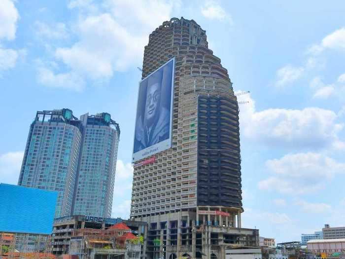 From the outside, the Sathorn Unique skyscraper looks like any other building in Bangkok