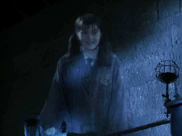 Voldemort made his first Horcrux by killing Moaning Myrtle while he was a student at Hogwarts.