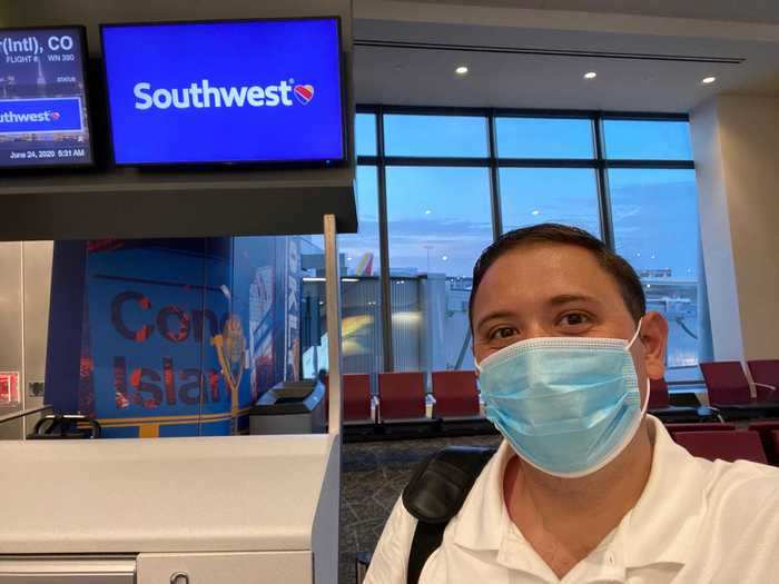 Gate agents made an announcement before boarding about Southwest