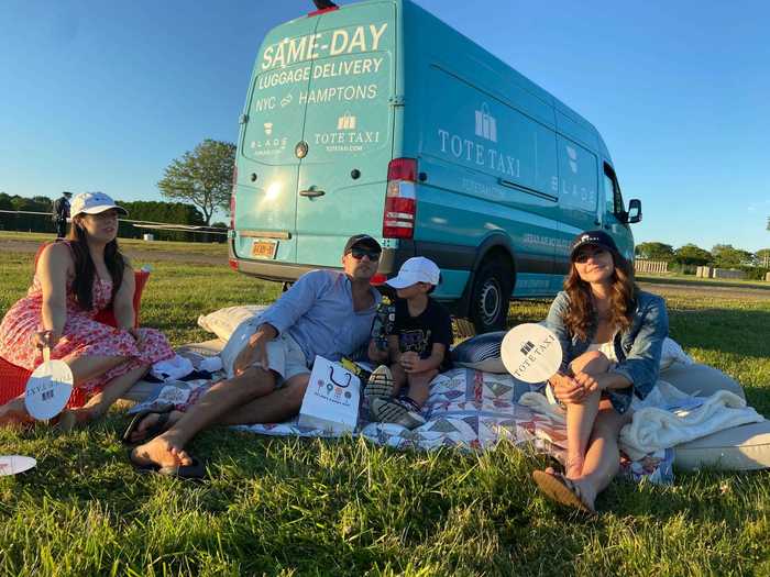 By 6 p.m., Candela is ready to decompress with a drive-in movie.