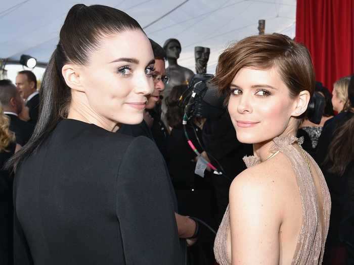 The only time Kate and Rooney Mara have acted together was in a community production of "The Wizard of Oz."