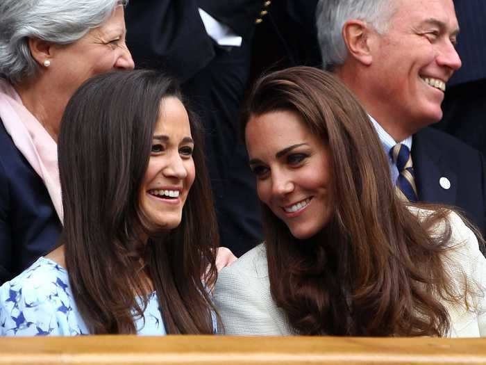 Kate and Pippa Middleton are holding it down for sisters across the pond.