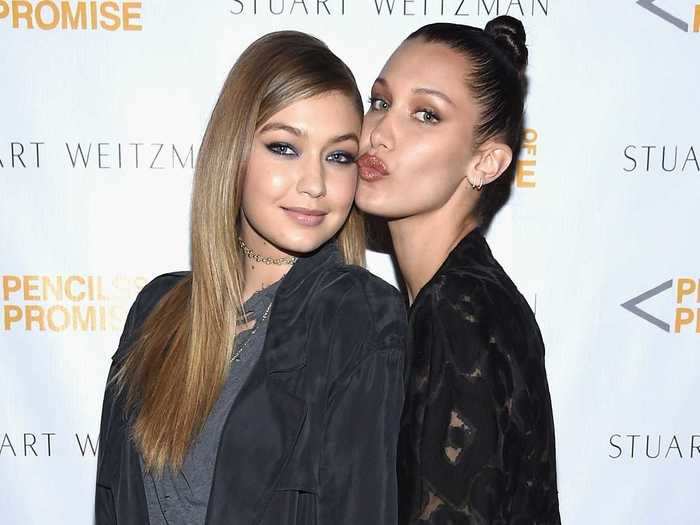 Gigi and Bella Hadid are two of the most sought-after models right now.