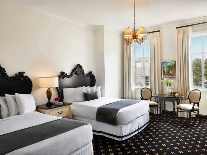 The French Quarter Inn has 50 rooms and suites.