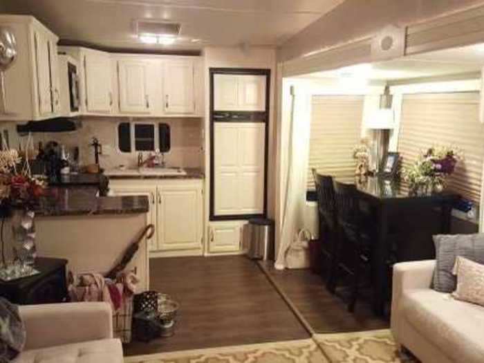 After two years, Armstrong was in a better place financially as she continued to thrive in her renovated RV. That