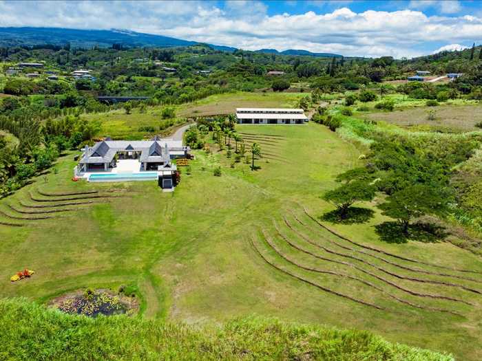 A 39-acre off-grid estate designed by a former oil executive is selling for $6.995 million on the north shore of Maui.