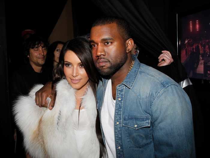 April 2012: Kanye admitted he loved Kim in a rap verse.