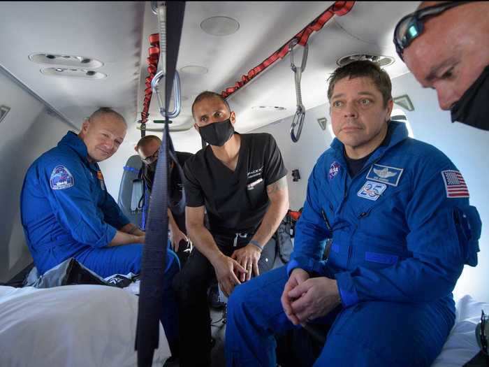 "This has been a quite an odyssey the last five, six, seven, eight years," Hurley told team members and press shortly after the landing.