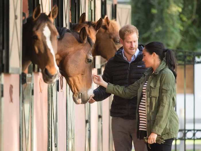 February 2019: Meghan and Harry embarked on a working tour of Morocco.