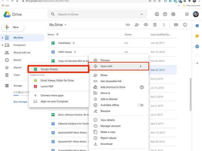 Convert Microsoft Office and PDF files to Google Drive files