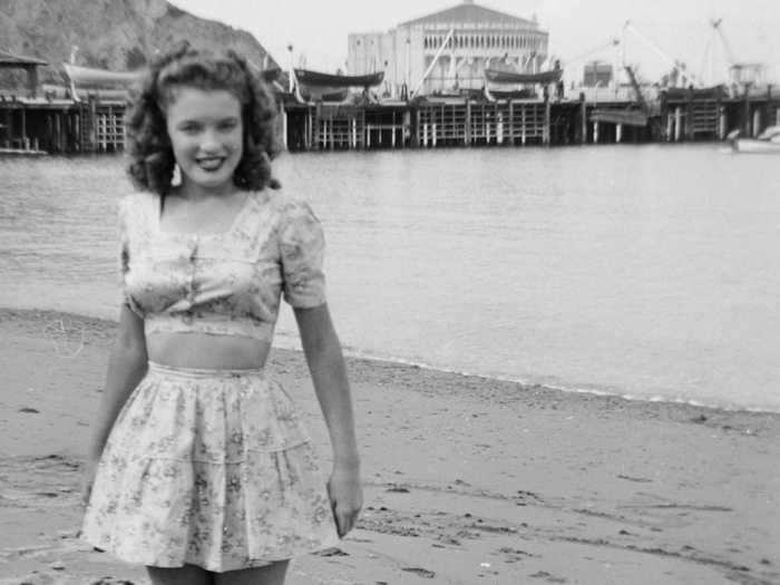 Norma Jeane then began dating a local boy named Jim Dougherty.