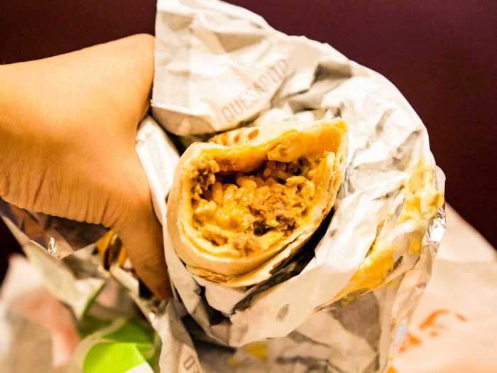 Taco Bell also just announced it would be dropping the famous Quesarito, a fan-favorite item, from restaurant menus.