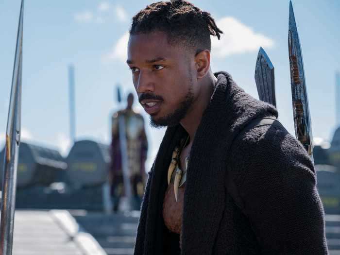 Michael B. Jordan was praised for his performance as Erik Killmonger in 2018