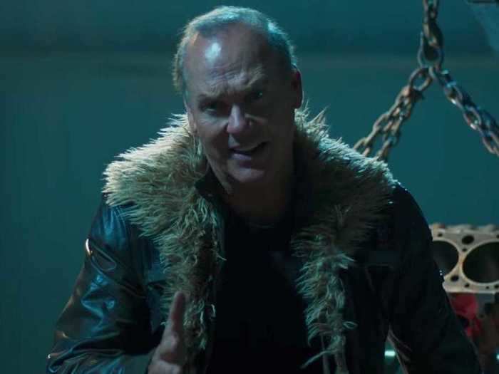 Michael Keaton played "Spider-Man: Homecoming" villain Adrian Toomes/Vulture.