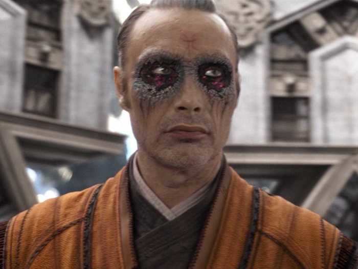 Mads Mikkelsen played a sorcerer named Kaecilius in 2016