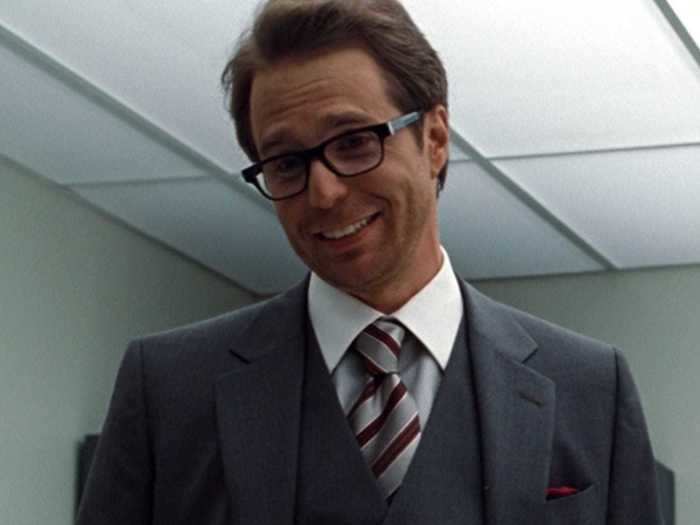 Sam Rockwell starred as Justin Hammer in "Iron Man 2."