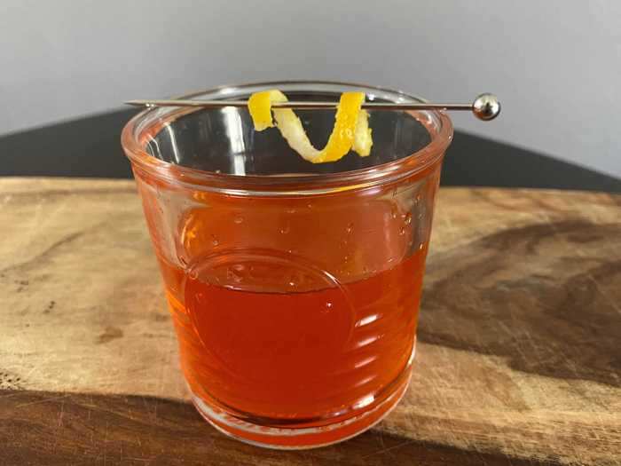 I found this Negroni to be quite refreshing.