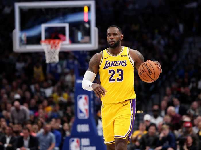 There have also been record-breaking purchases this year. LeBron James